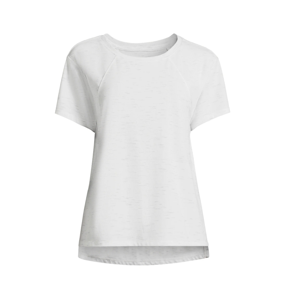 Avia Women's Size XXXL (22) Oversize Tee White with Black Lines NWT